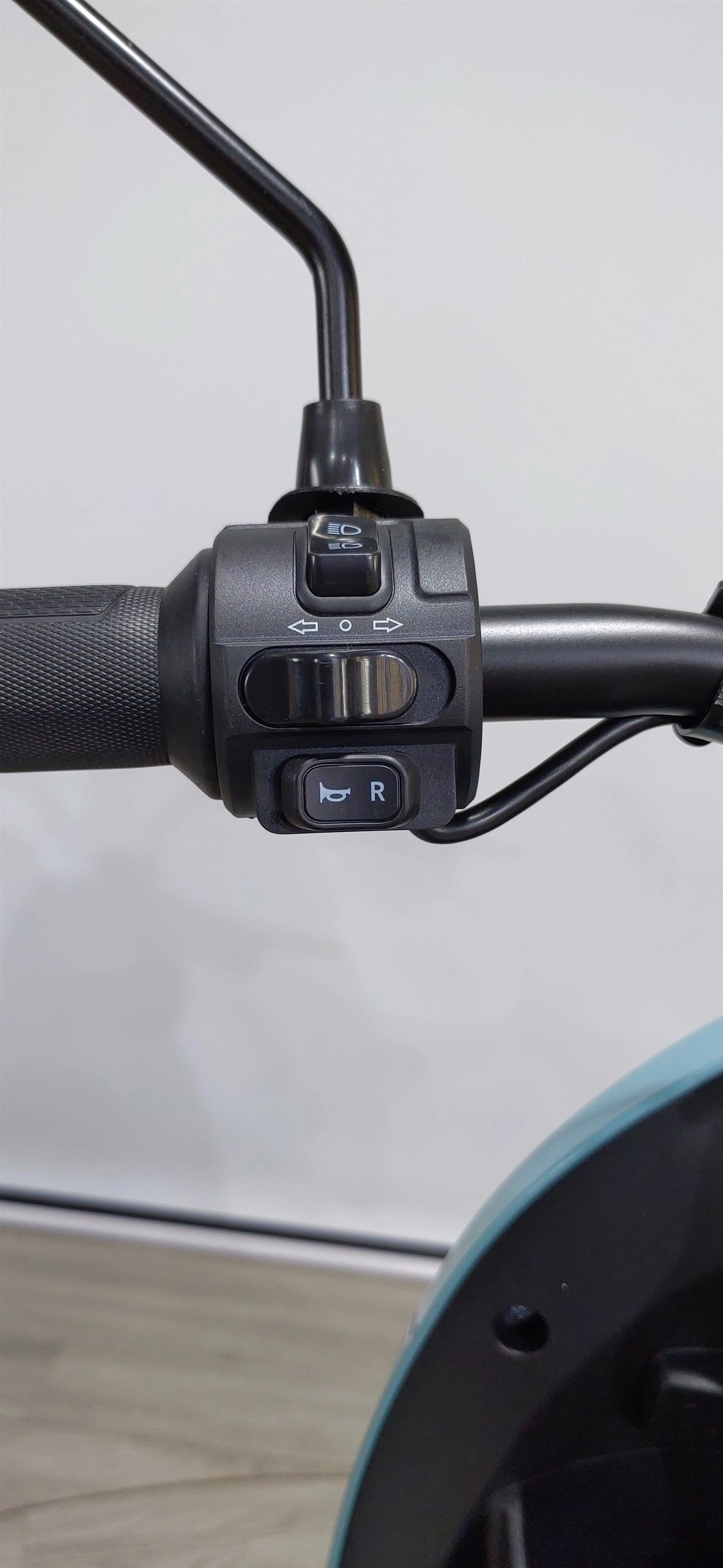 Electric Motorcycle Blue Electric Motorcycle Blue