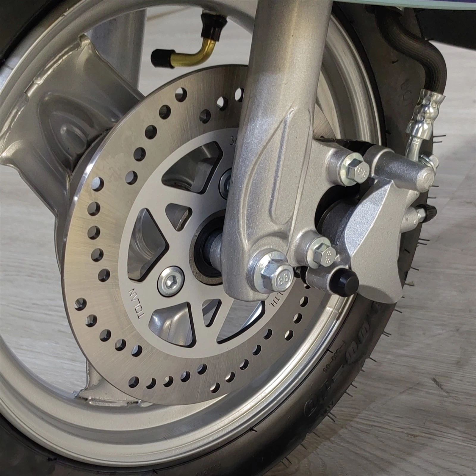 Electric Motorcycle Blue Electric Motorcycle Blue